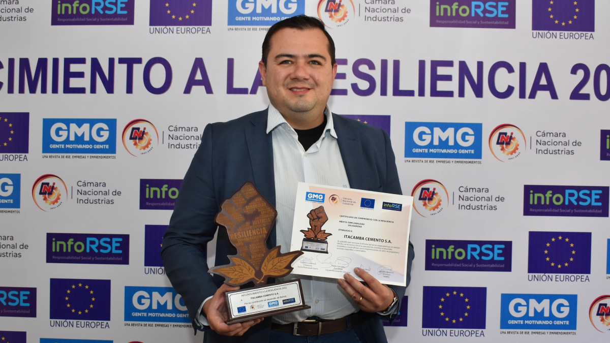 Itacamba recibe el Premio a la Resiliencia por su empleabilidad y solidaridad